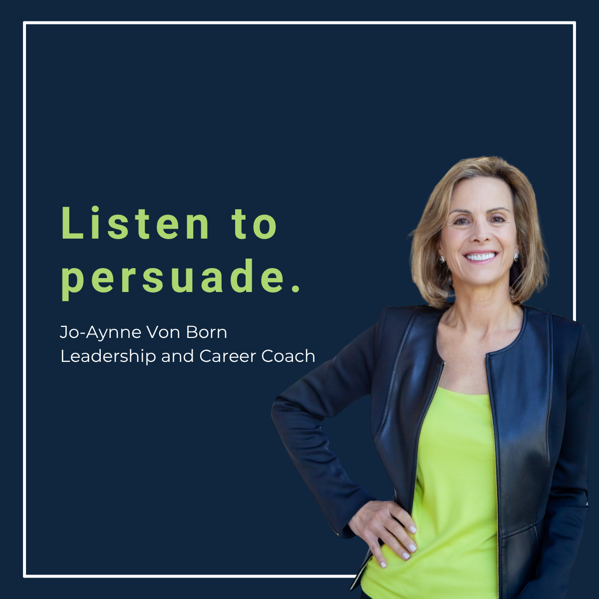 Talk Less. Why Listening Is More Persuasive.